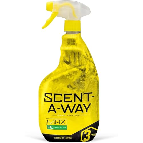 Hunters Specialties Scent-A-Way MAX Fresh Earth Spray | Hunting Scent Eliminator - Cover Scent for Deer Hunting