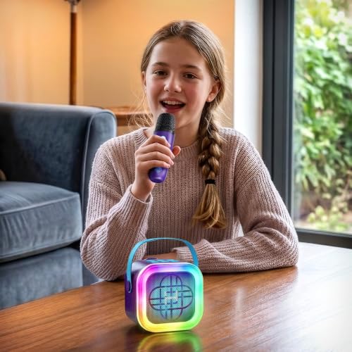 Kpop Demon Hunters Bluetooth Karaoke Machine for Kids (One Microphone)