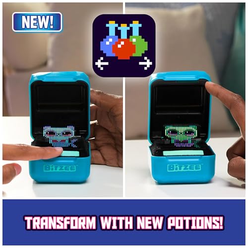 BITZEE Magicals Interactive Toy & Digital Pet, Ages 5+ | Collect 20 Magical Creatures, Play Games, Earn Potions & Cast Spells, Screen-Free Responsive Play, Birthday Gifts for Kids