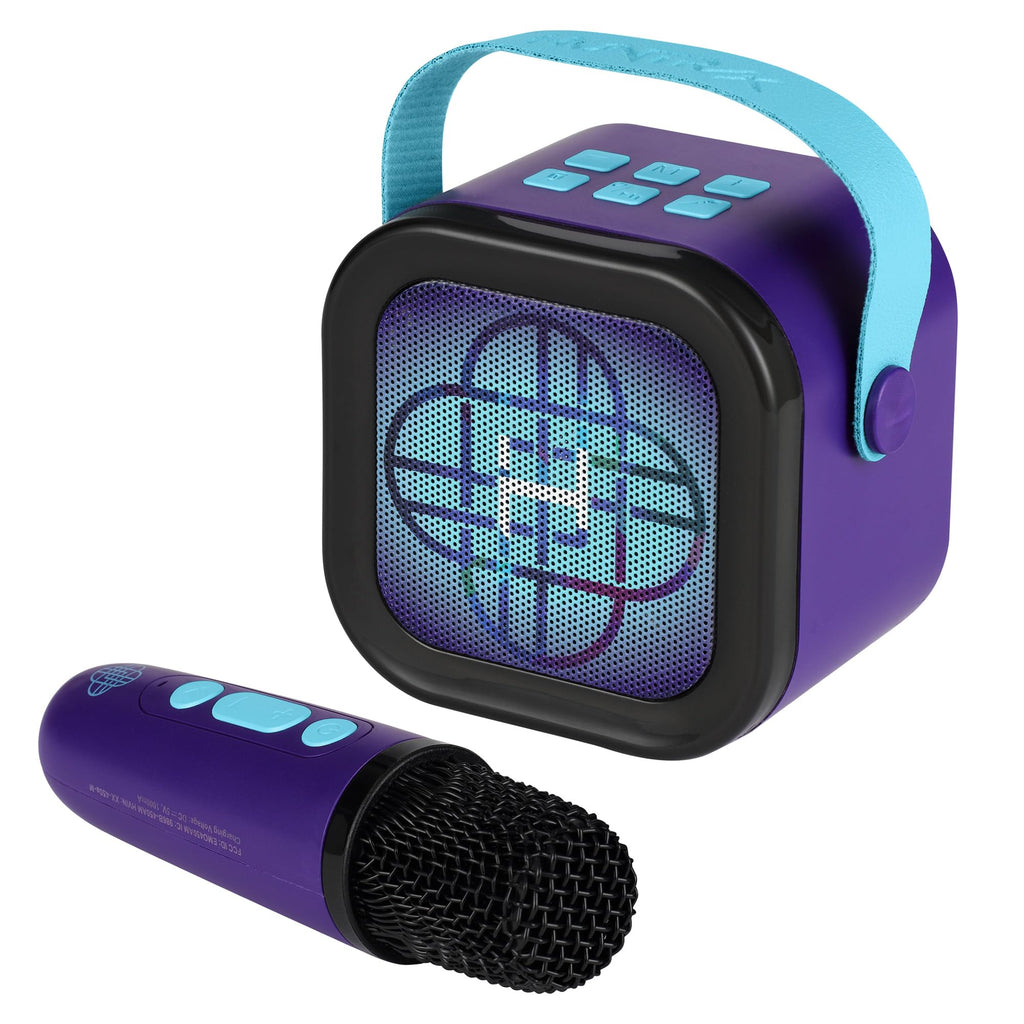 Kpop Demon Hunters Bluetooth Karaoke Machine for Kids (One Microphone)