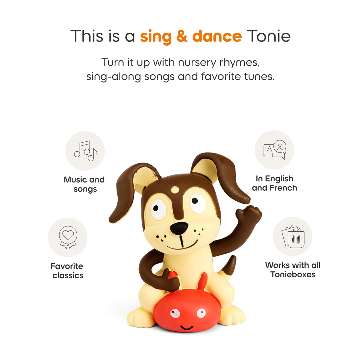 Toniebox 2 Audio Player Starter Set for Kids 1+, Sky Blue | Portable Screen-free Audio Player | Stories, Music, Games | Playtime Puppy: Favorite Children’s Songs | Gift for Kids 1-12+
