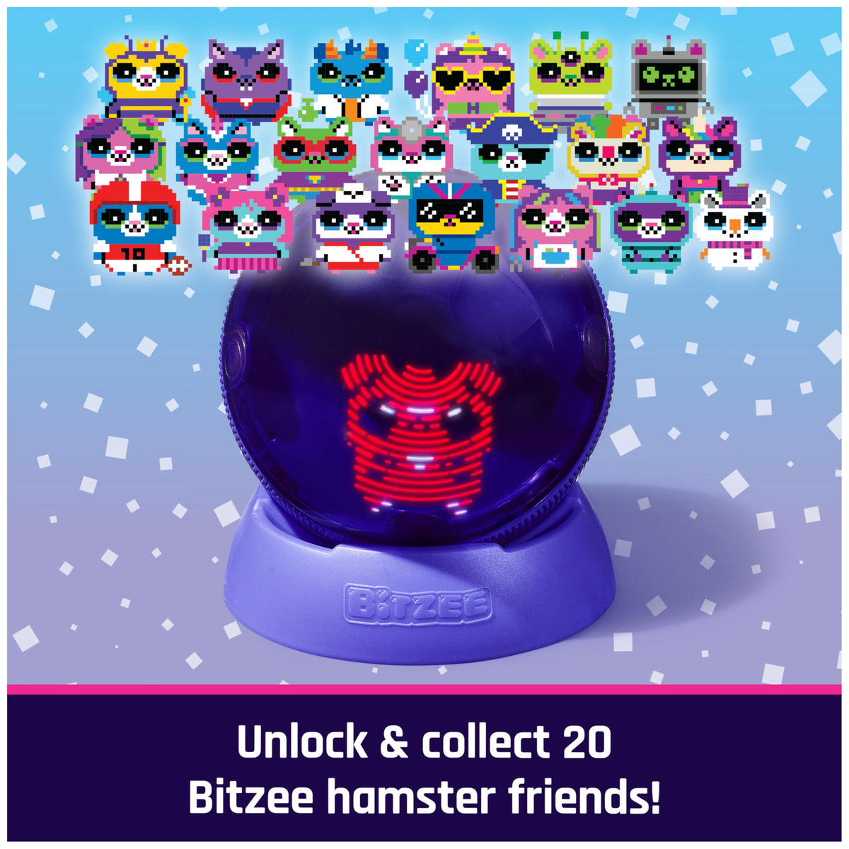 BITZEE Hamster Ball Interactive Toy & Digital Pet, Ages 5+
