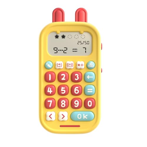 alilo Math Games for Kids Ages 5-12, Portable Math Toys for Travel | Practicing Addition, Subtraction, Multiplication and Division, Educational Toy with 5 Modes, 19 Math Games,50K Math Questions