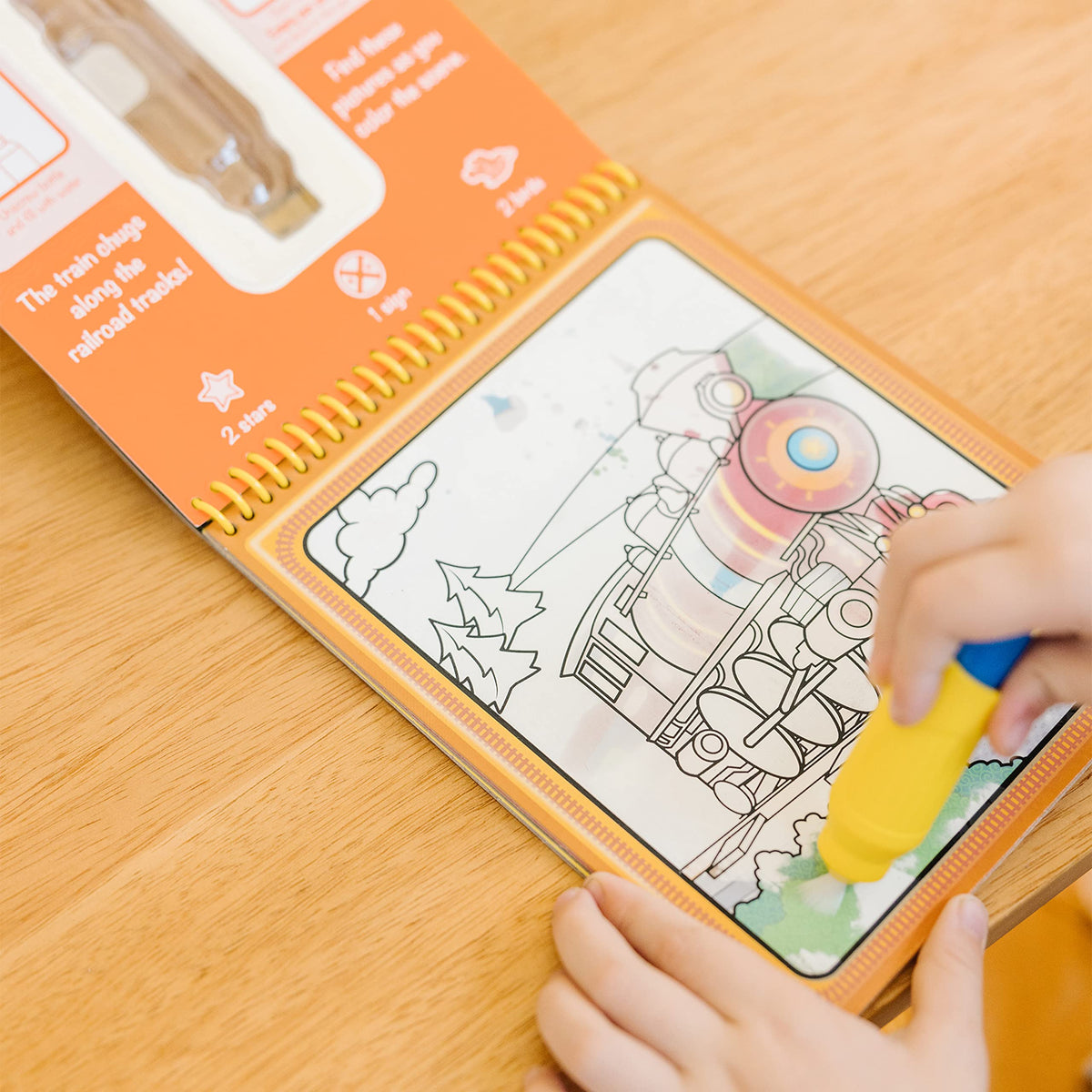 Melissa & Doug, Pen Water Wow Vehicles | 4 Reusable Coloring Boards, Refillable Water Pen, Mess-Free Travel Toys, Arts & Crafts, Sensory Play, Preschool Toys, Ages 3+