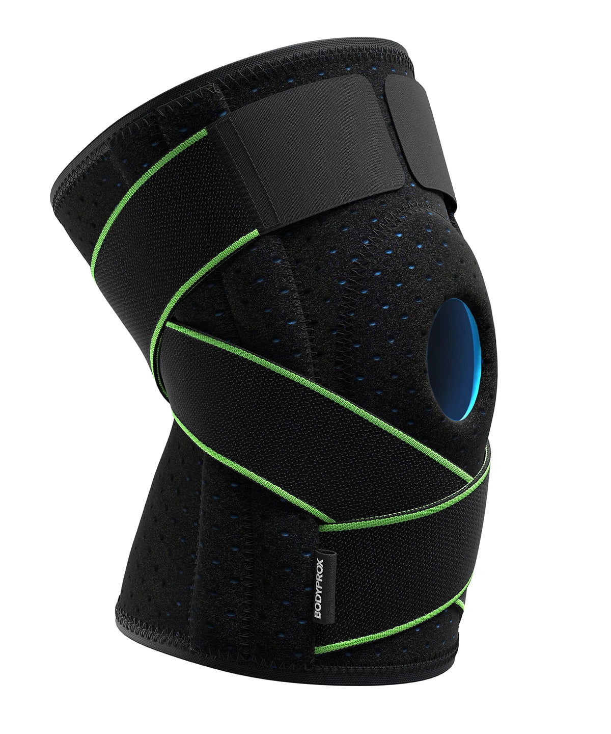 Bodyprox Knee Brace with Side Stabilizers & Patella Gel Pad Support | Knee brace for women, knee brace for men; helps support knee pain and steady daily movement.