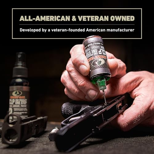Mossy Oak CLP Gun Cleaning Oil | All-in-One Cleaner, Lubricant & Protectant | One-Step Gun Oil CLENZOIL
