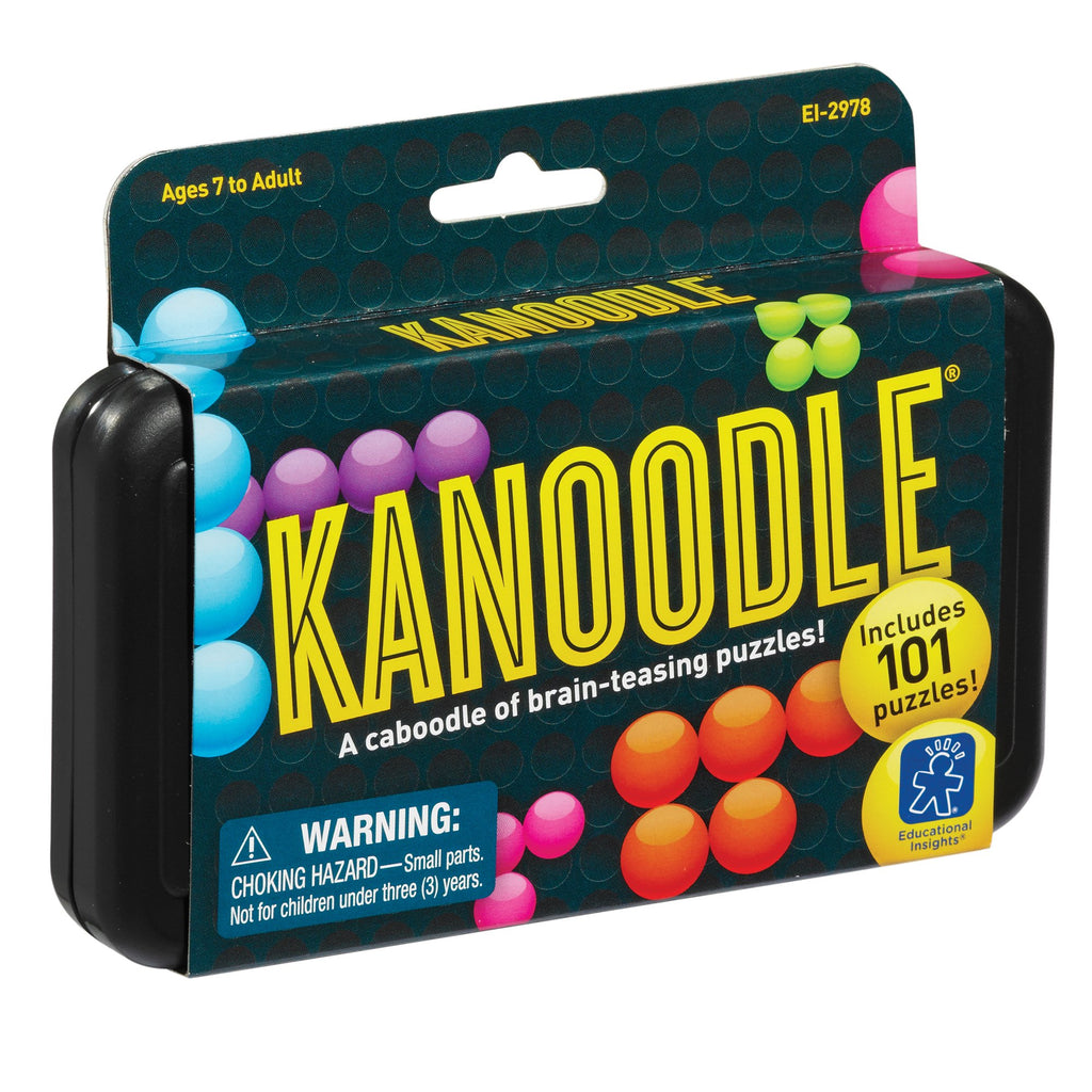 Educational Insights Kanoodle | 3D Brain Teaser Puzzles for Kids, Spatial Puzzle Games for Adults, Teens and Kids, Problem Solving Toys and Logic Puzzles