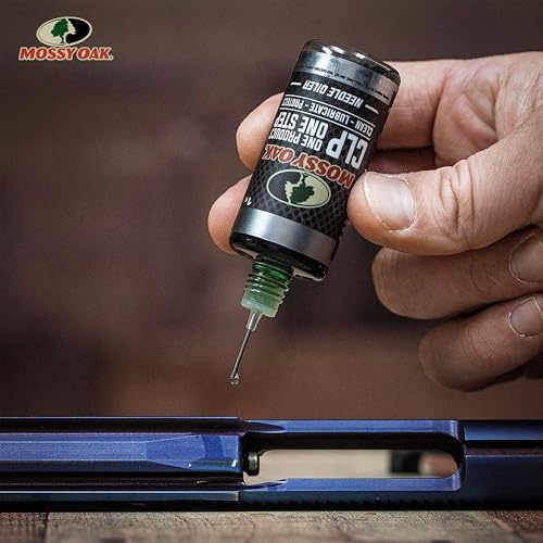 Mossy Oak CLP Gun Cleaning Oil | All-in-One Cleaner, Lubricant & Protectant | One-Step Gun Oil CLENZOIL