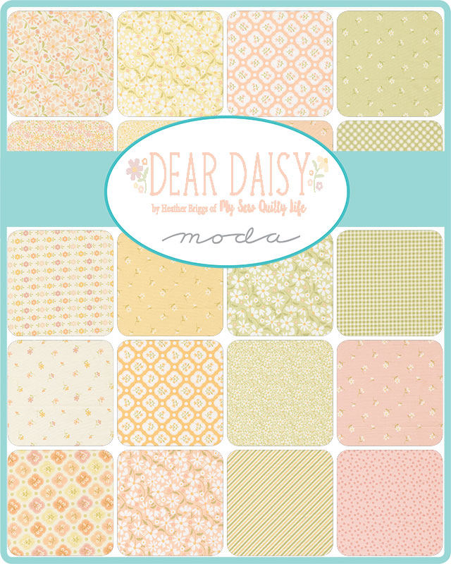 Dear Daisy Charm Pack | Heather Briggs | Moda Fabrics | 50% Deposit Preorder|February 2027