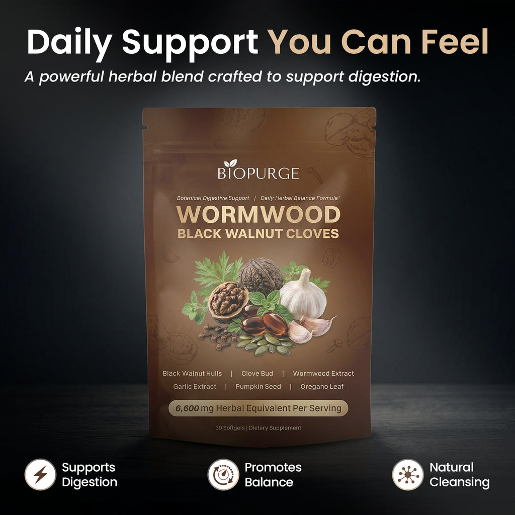Wormwood Black Walnut Cloves 6,600mg Softgels