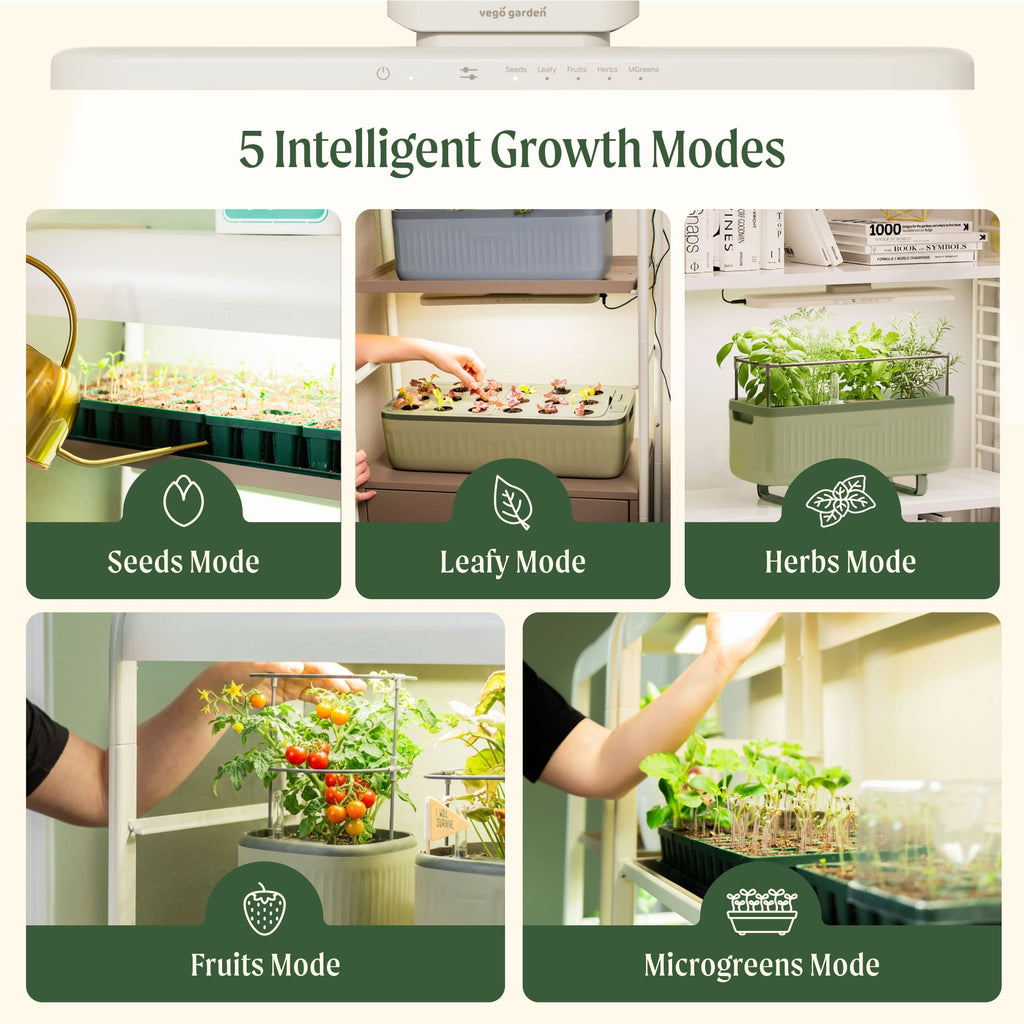 4 Tier Grow Light Garden