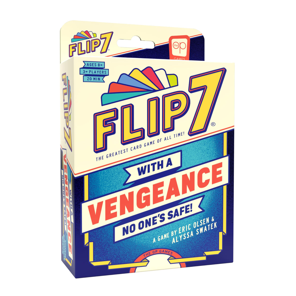 Flip 7: With a Vengeance Card Game, Same Addictive Press-Your-Luck Gameplay