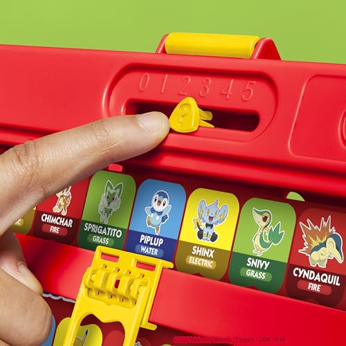 Guess Who? Pokémon Edition Game | 48 Pokémon | Fun Kids Board Games for Families | 2 Players | 15 Mins. | Travel Friendly | Ages 6+