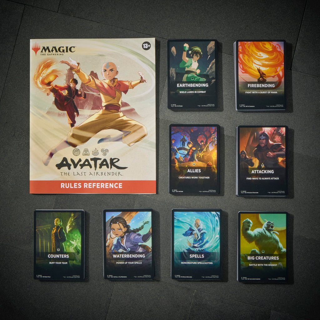 Magic: The Gathering | Avatar: The Last Airbender Beginner Box | 2-Player Card Game | Includes 2 Tutorial Decks, 8 Themed Half-Decks, 2 Playboards, 2 Spindowns, and More
