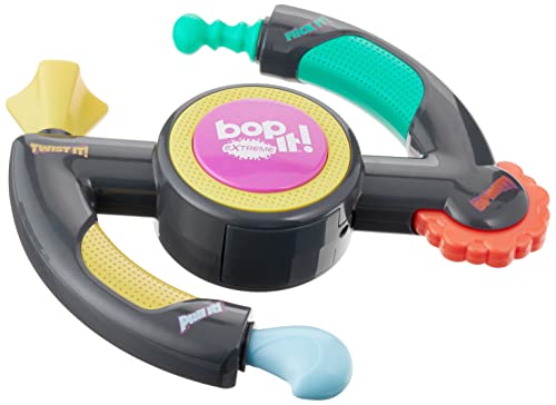 Hasbro Gaming Bop It Extreme Electronic Game for 1 or More Players, Fun Party Interactive Game for Kids Ages 8+, 4 Modes Including One-On-One Mode (Amazon Exclusive)