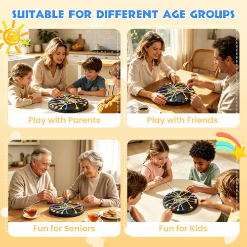 Lartoys Rope Untangling Puzzle Game, Logic Brain Game for Kids & Adults