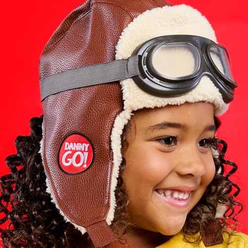 Danny Go! Aviator Hat - Play Dress-Up Hat Inspired Show | Preschool Kids, Dress-Up, Pretend Play, Holiday Stocking Stuffers, Gifts, Presents