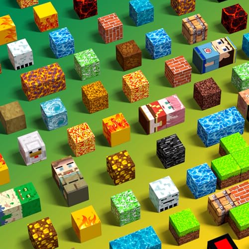 SSAWER Magnetic Blocks, 100PCS Toys Building Cubes Gifts for Kids Ages 3+ | Magnetic Cubes, 0.8 inches Building Blocks, STEM Construction Toys Christmas Birthday Party Gifts for Kids Boys Girls