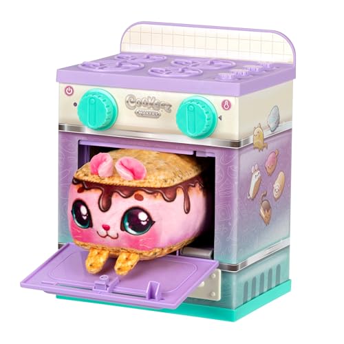 Cookeez Makery Lil' Bakez Multi Pet Playset, Makes 3 Scented Pets | Mix ingredients & mold dough to reveal surprise plush pets, reusable fun; Amazon Exclusive toy for kids