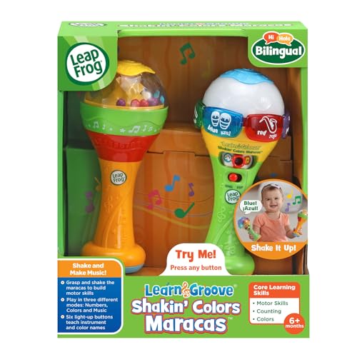 LeapFrog Learn and Groove Shakin' Colors Maracas
