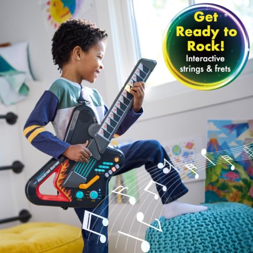 VTech Kidi Star Rockstar Guitar, Black