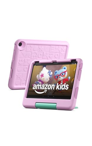 Amazon Fire HD 10 Kids tablet (newest model) ages 3-7 | Bright 10.1" HD screen with included ad-free and exclusive content, robust parental controls, 13-hr battery, 32 GB, Pink