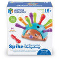 Learning Resources Spike The Fine Motor Hedgehog, Toddler Learning Toys, Fine Motor and Sensory Toys, Educational Toys for Toddlers, Montessori Toys, Ages 18+ Months,14 Pieces