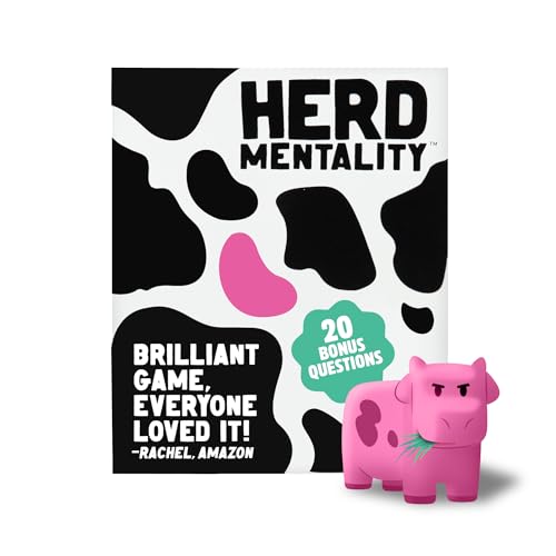 Herd Mentality Board Game: #1 Family Party Game, 4-20 Players | Award-winning board game, easy to learn, large group game, christmas gift for adults, kids and teens, fun family game night