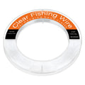 Fishing Line Wire, Clear Monofilament Fishing Line Wire, Nylon Clear Invisible String for Fishing and Hanging Balloons Garland Crafts Decorations WUINOID