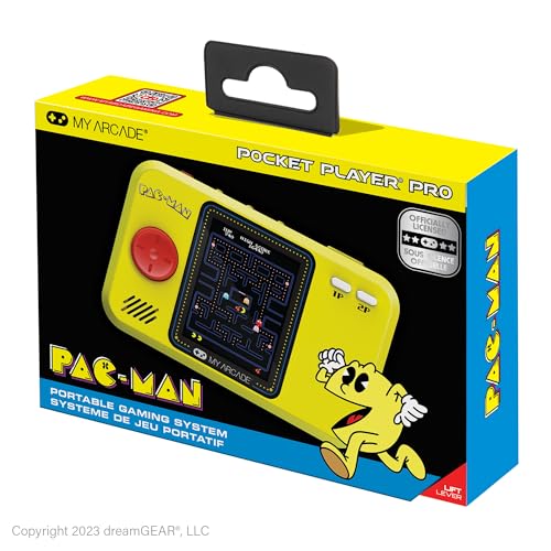 My Arcade Pac-Man Pocket Player Pro: Retro Gaming, Arcades, 2.8" Screen