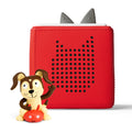 Toniebox 1 Audio Player Starter Set with Playtime Puppy - Listen, Learn, and Play with One Huggable Little Box - Red