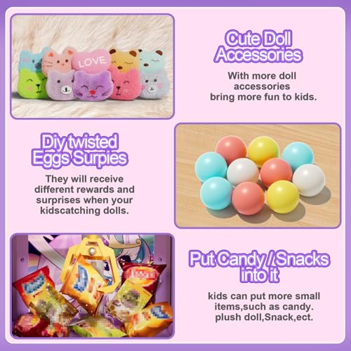 Claw Machine for Kids Girl, Vending Machines Toys for Girls 3 4 5 6 7 8 | Unicorns Girls Toys Age 6-8 4-5, Arcades Game Party Toy age 6-7,Ideas Birthday Gifts for Girl 4 5 6 9 Year Old