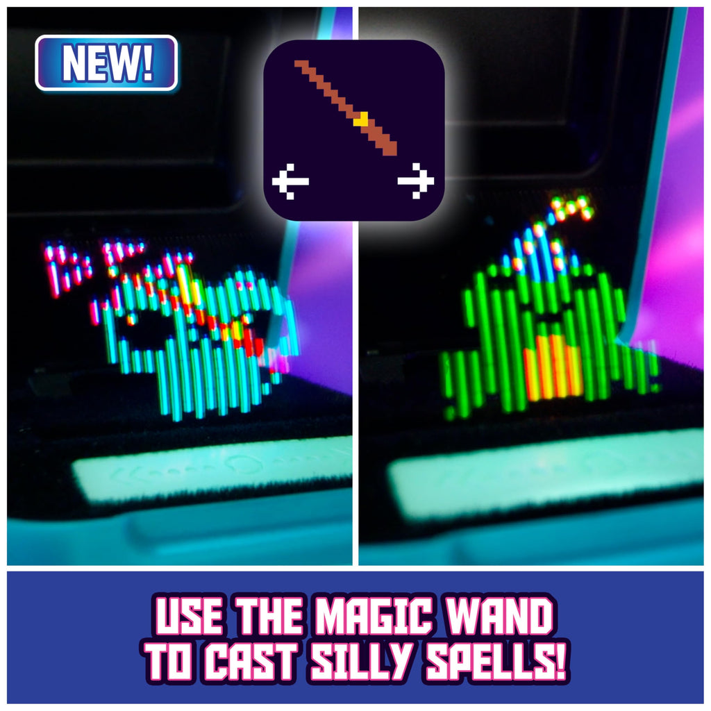 BITZEE Magicals Interactive Toy & Digital Pet, Ages 5+ | Collect 20 Magical Creatures, Play Games, Earn Potions & Cast Spells, Screen-Free Responsive Play, Birthday Gifts for Kids