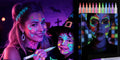 🖊UV Neon Face Paint Markers 12 Colors