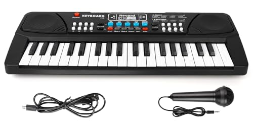 37 Keys Kid Toddler Piano Keyboard Musical Toys with Microphone