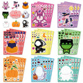Halloween Party Favors,Halloween Stickers,DIY Crafts Stickers for Kids | Kids Halloween Decorations Games Toys Gifts Treats Activities Party Supplies,Halloween Goodie Bags (24 Sheets)