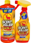 Wildlife Research Center Scent Killer Gold Spray and Refill 44 oz | Hunting Scent Eliminator with Hunt Dry Technology - Odor Prevention & Maximum Performance After Drying