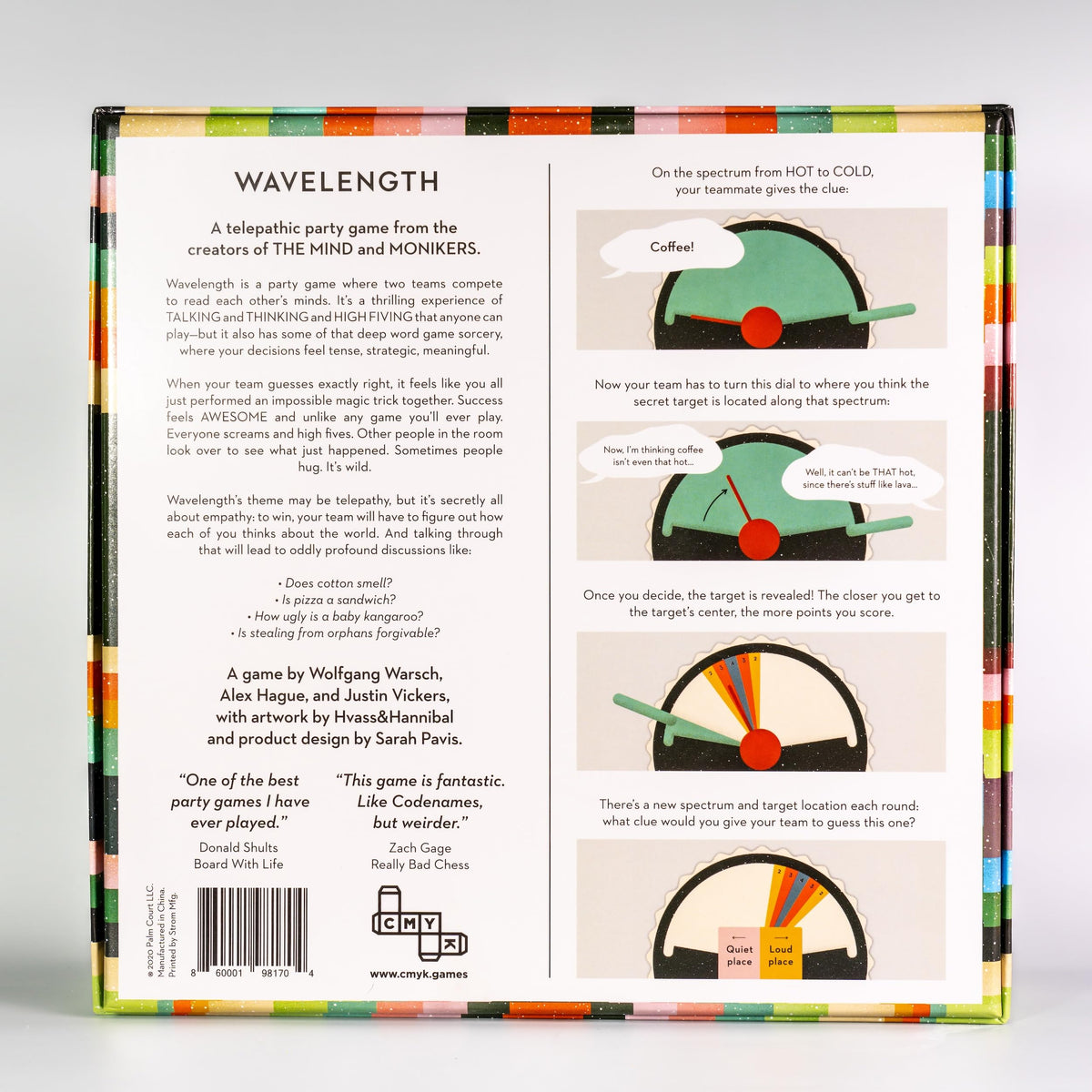 CMYK Wavelength – A Mind Reading Party Game