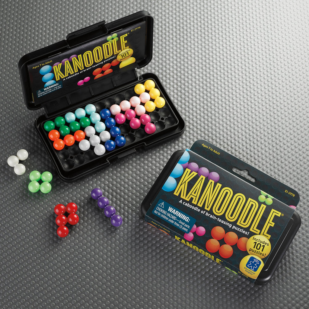 Educational Insights Kanoodle | 3D Brain Teaser Puzzles for Kids, Spatial Puzzle Games for Adults, Teens and Kids, Problem Solving Toys and Logic Puzzles