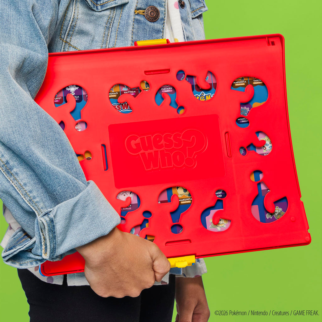 Guess Who? Pokémon Edition Game | 48 Pokémon | Fun Kids Board Games for Families | 2 Players | 15 Mins. | Travel Friendly | Ages 6+