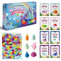 The Fidget Game SquishyLand in Rainbow Reef Board Game, Pre-K to 2nd Grade | Educational & Phonics Kindergarten Learning Activities, Mochi Squishy Toys Set, 2-6 Players