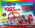 SNAP CIRCUITS Jr. SC-100 STEM Electronics Kit, 100+ Projects, Ages 8+ | Build 100+ STEM projects with 28 snap-together parts and a full-color project manual