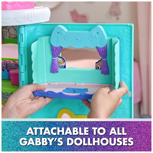 Gabby's Dollhouse The Movie, MerCat's Spa-wesome Bathroom Playset Set | Spa-wesome Bathroom Playset, Dollhouse Accessories, Surprise Toy, Imaginative Play, Kids Toys for Girls & Boys Ages 3+