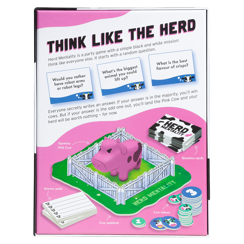 Herd Mentality Board Game: #1 Family Party Game, 4-20 Players | Award-winning board game, easy to learn, large group game, christmas gift for adults, kids and teens, fun family game night