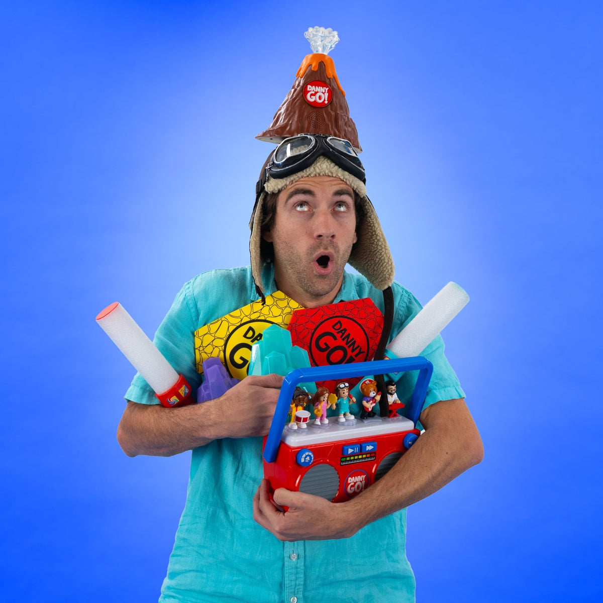 Danny Go! Aviator Hat - Play Dress-Up Hat Inspired Show | Preschool Kids, Dress-Up, Pretend Play, Holiday Stocking Stuffers, Gifts, Presents