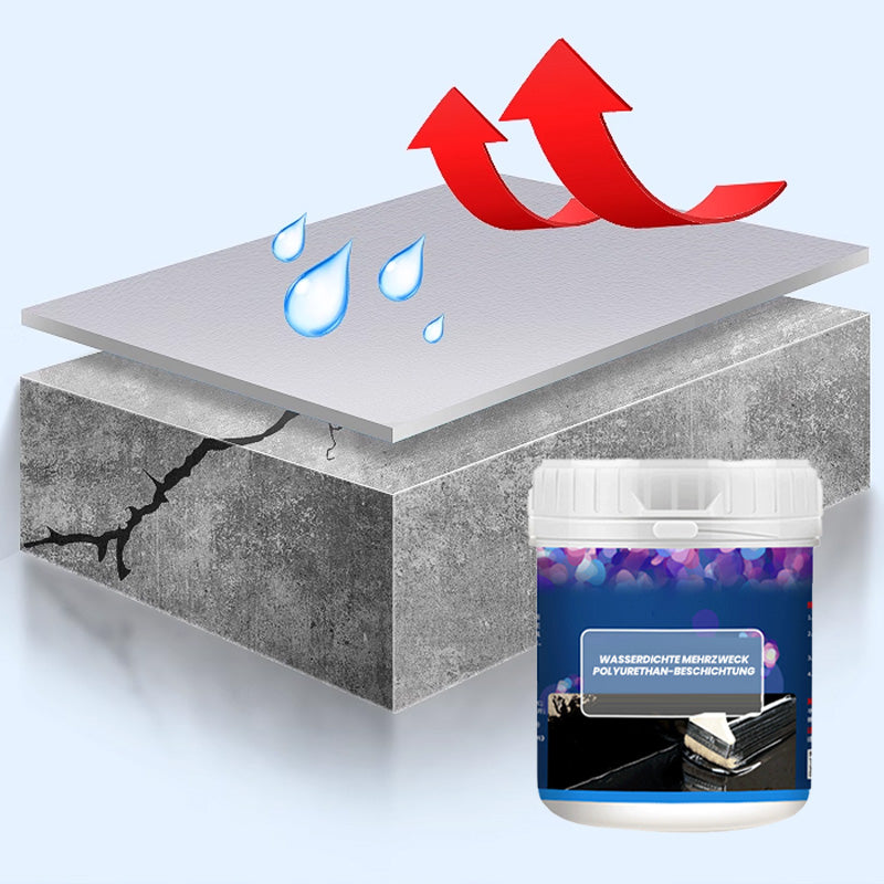 Waterproof multi-purpose polyurethane coating,Lasting Protection, Safeguard Every Inch of Your Space! 💧🏡