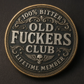 🏆Flash Sale 60% OFF - Old F*ckers Club – Lifetime Member Coin